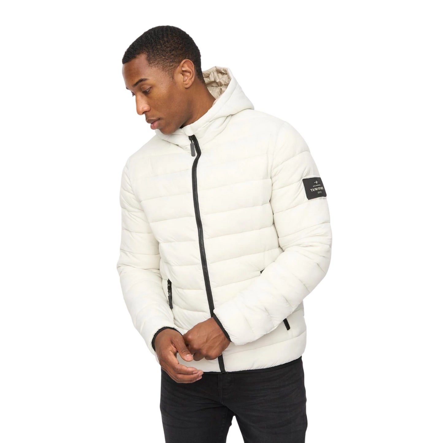 Putty - Side - Crosshatch Mens Gattering MVE Jacket
