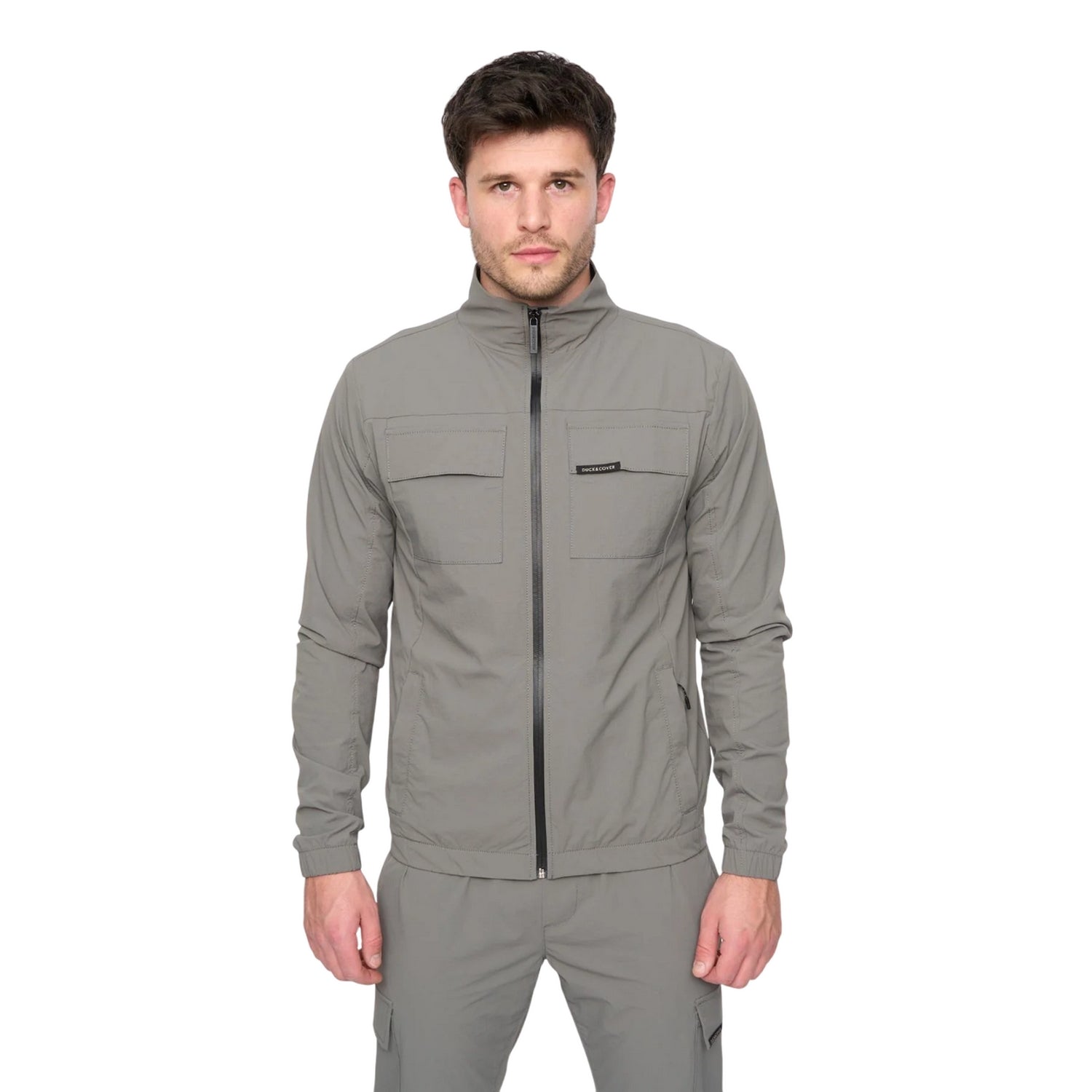 Green Slate - Front - Kings Will Dream Mens Chamata Puffer Jacket