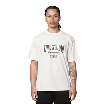 Off White - Front - Kings Will Dream Mens Studio T-Shirt
