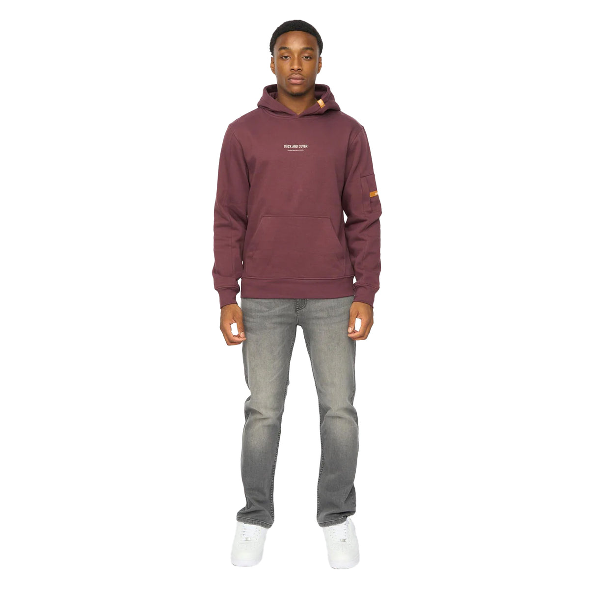 Raisin - Lifestyle - Duck and Cover Mens Brammers V2 Hoodie