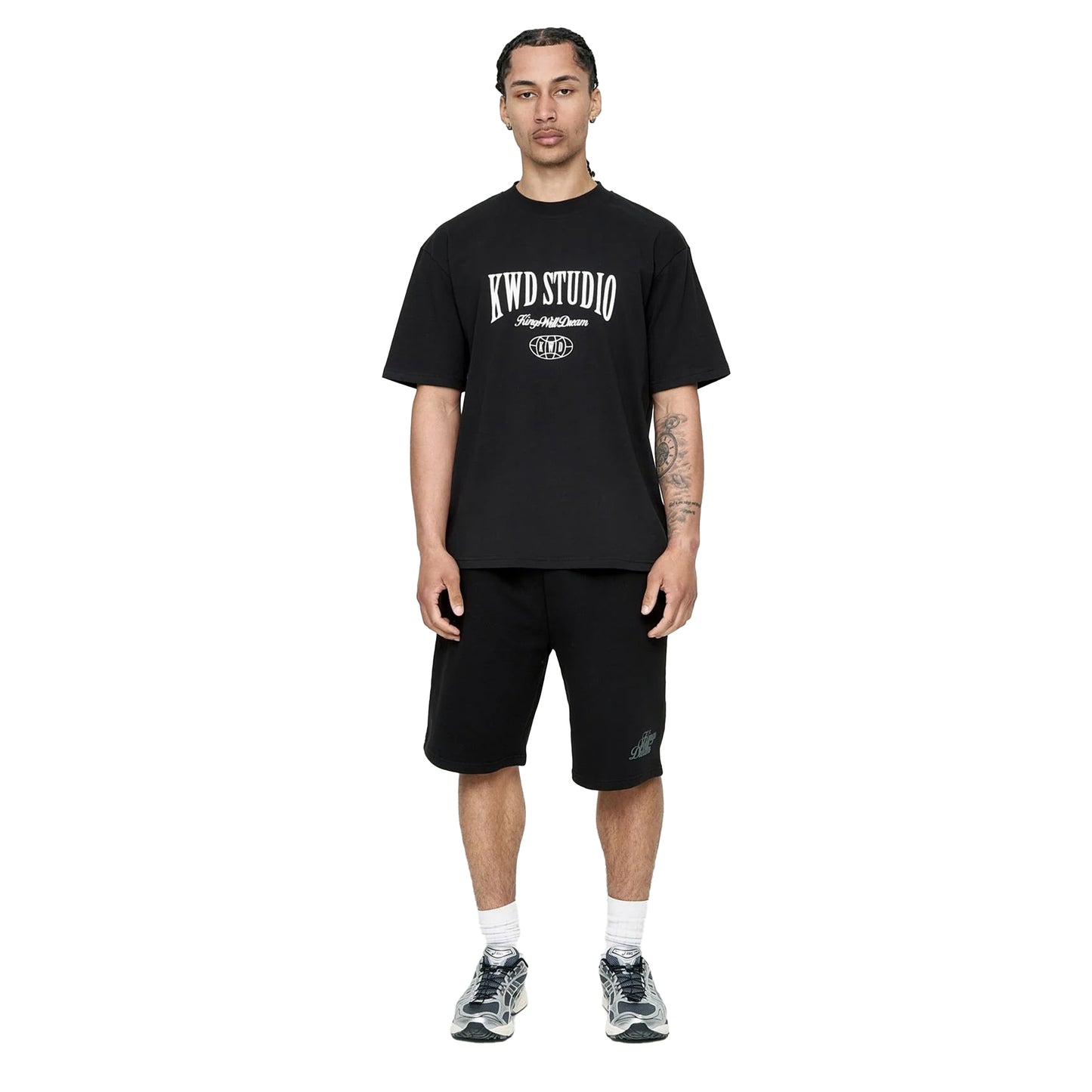Black - Side - Kings Will Dream Mens Studios T-Shirt