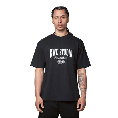Black - Front - Kings Will Dream Mens Studios T-Shirt