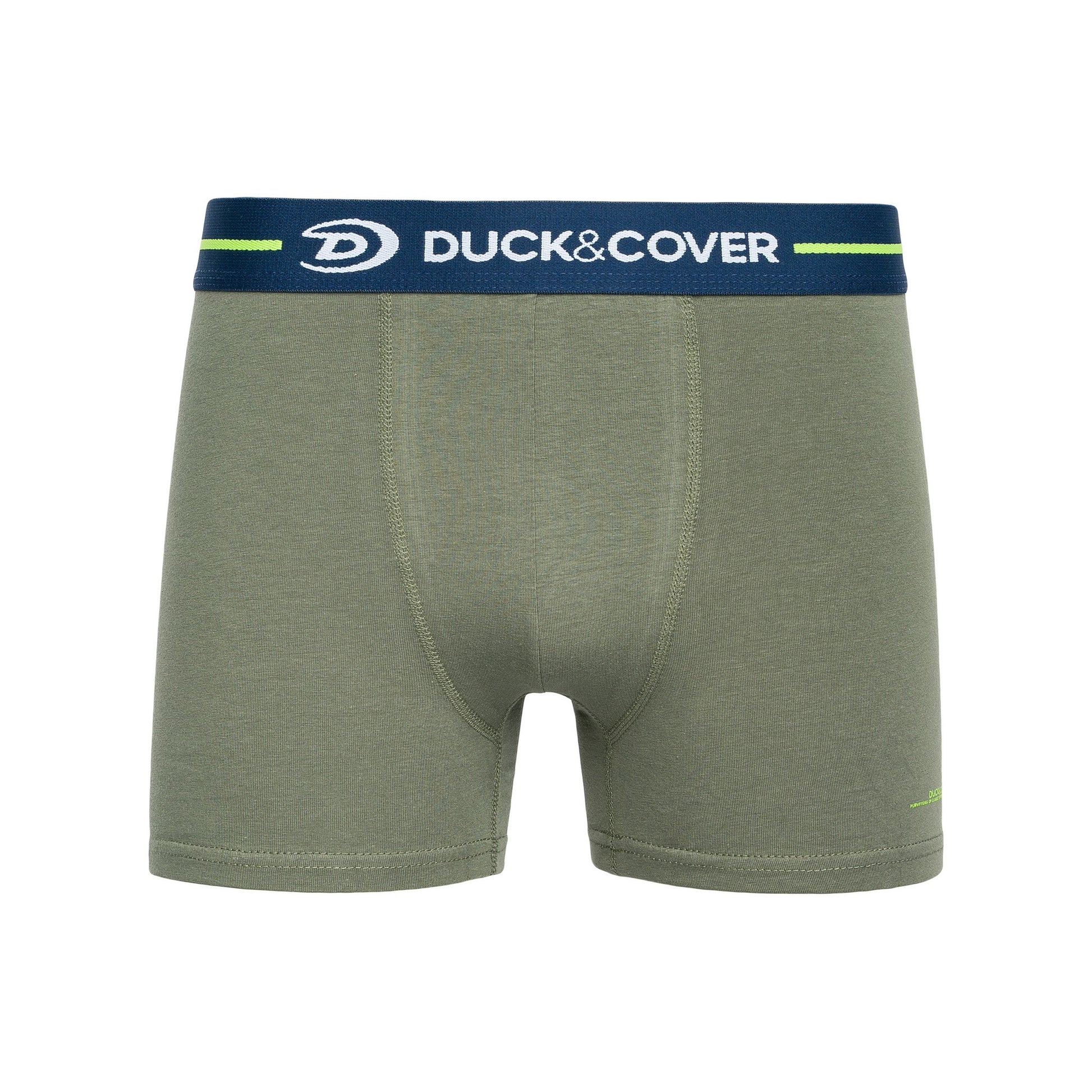 Green-Blue-Grey - Lifestyle - Duck and Cover Mens Amero Boxer Shorts (Pack of 3)