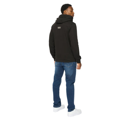 Black - Back - Duck and Cover Mens Ambridge Hoodie