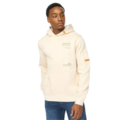 Off White - Side - Duck and Cover Mens Ambridge Hoodie