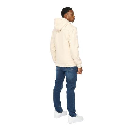 Off White - Back - Duck and Cover Mens Ambridge Hoodie