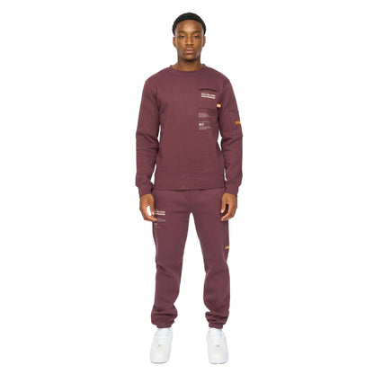 Raisin - Lifestyle - Duck and Cover Mens Applewood Sweatshirt