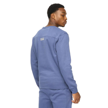 Denim Blue - Back - Duck and Cover Mens Applewood Sweatshirt