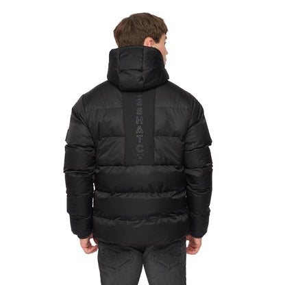 Black - Back - Crosshatch Mens Chimmax Jacket