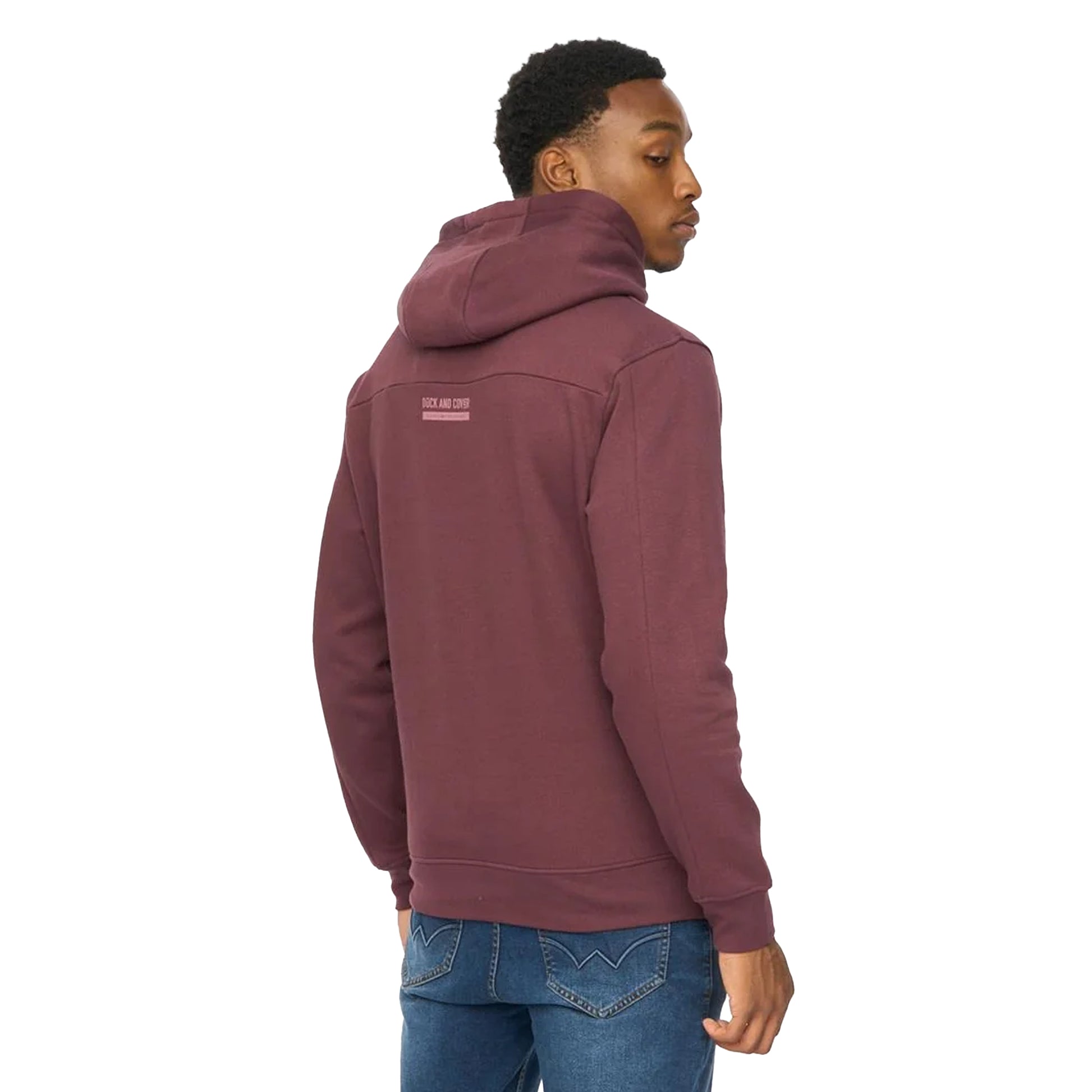 Raisin - Back - Duck and Cover Mens Ashland Hoodie