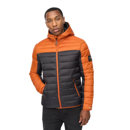 Burnt Orange - Front - Crosshatch Mens Velopment Jacket
