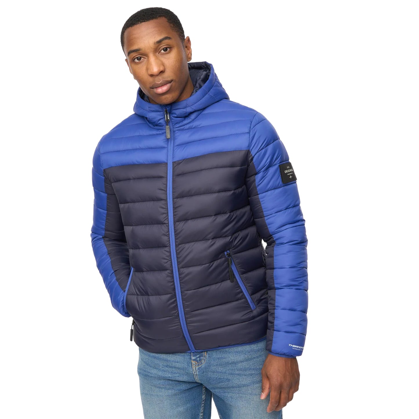 Blue - Front - Crosshatch Mens Velopment Jacket