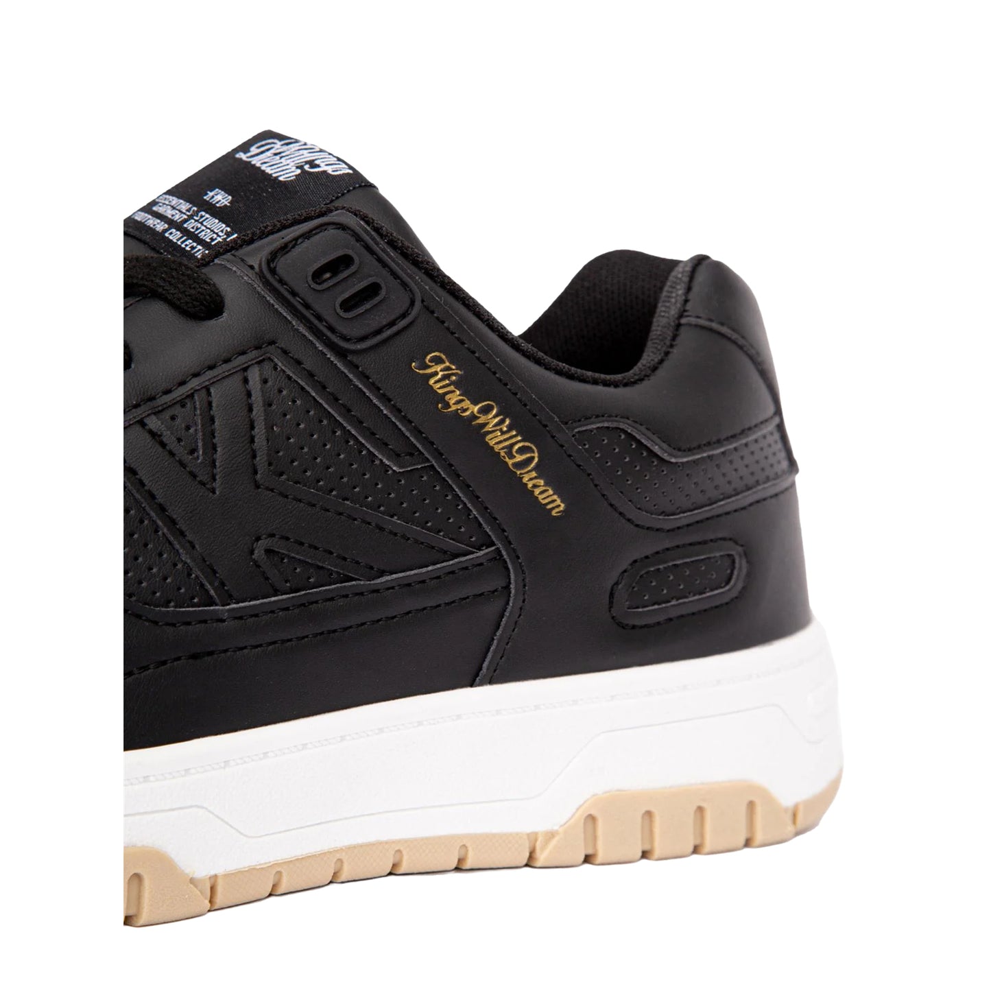 Black-Grey - Side - Kings Will Dream Boys Studio Kay Slater Trainers