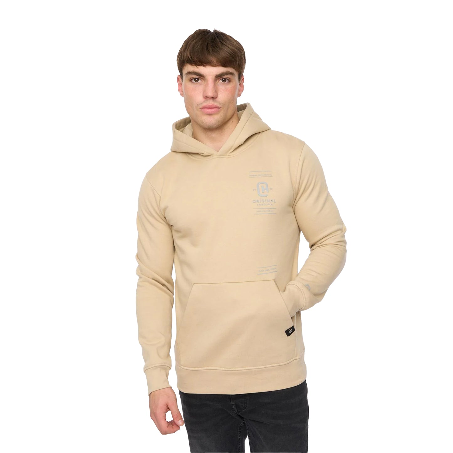 Stone - Side - Crosshatch Mens Jamolat Hoodie