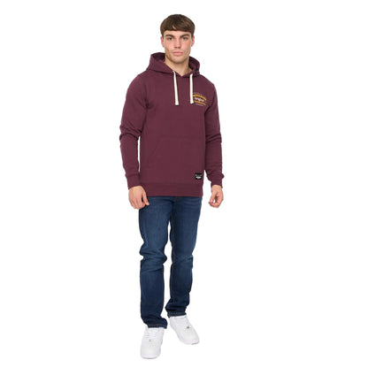 Wine - Lifestyle - Crosshatch Mens Motocross Hoodie