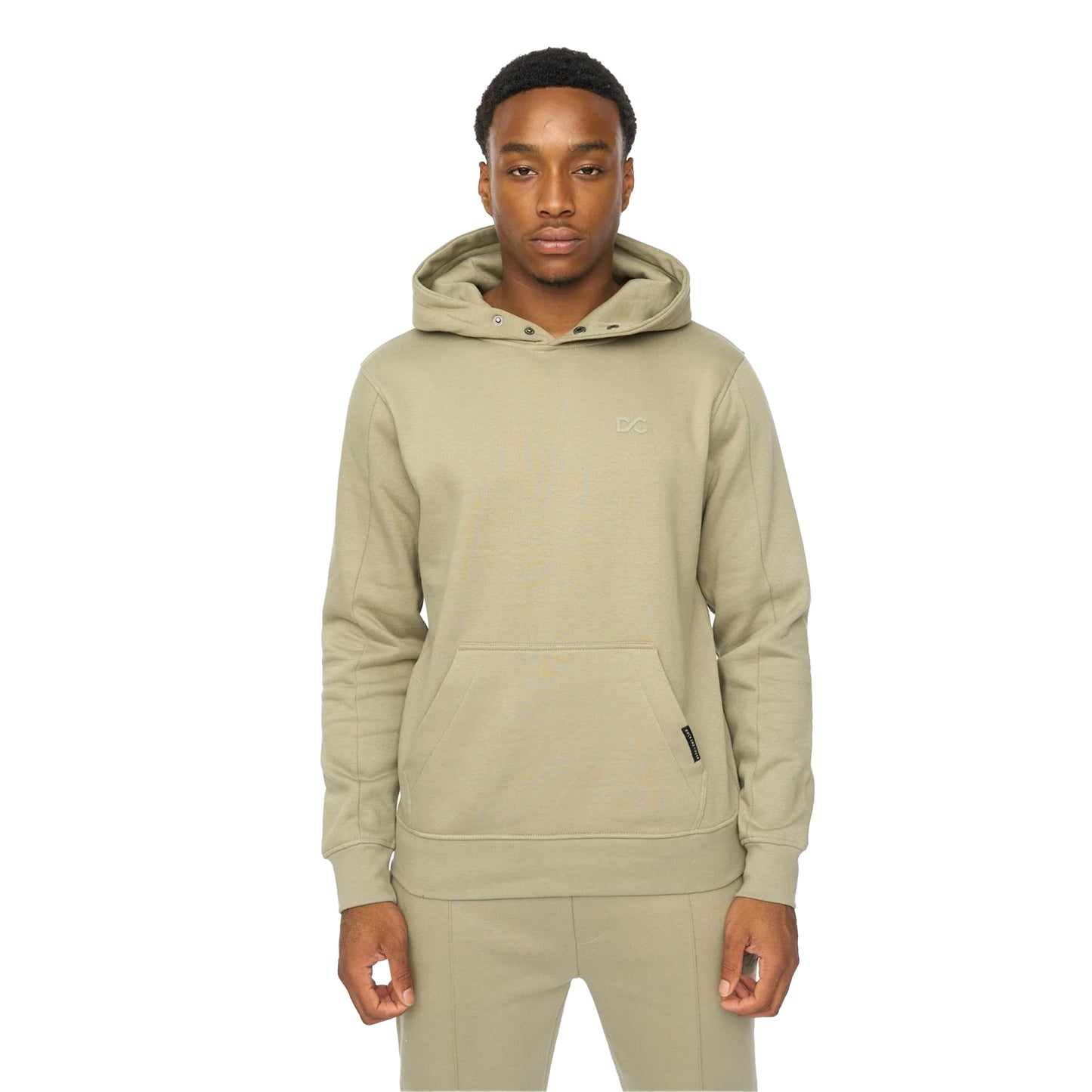 Sage - Front - Duck and Cover Mens Chattamere Hoodie