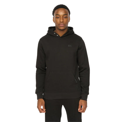 Black - Front - Duck and Cover Mens Chattamere Hoodie