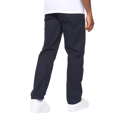 Navy - Back - Crosshatch Mens Blansmoore Trousers