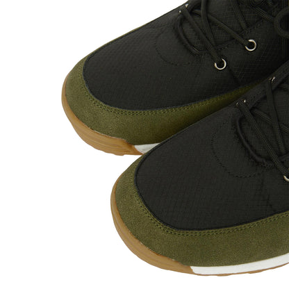 Olive-Black - Lifestyle - Crosshatch Mens Fordbliss Ankle Boots