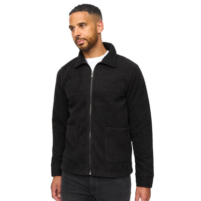 Black - Front - Bewley & Ritch Mens Mayford Overshirt