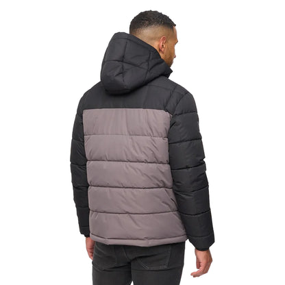Black-Charcoal - Back - Bewley & Ritch Mens Archdale Puffer Jacket