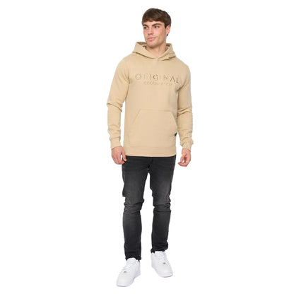 Stone - Lifestyle - Crosshatch Mens Haromere Hoodie