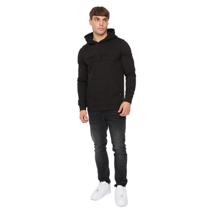 Black - Lifestyle - Crosshatch Mens Haromere Hoodie