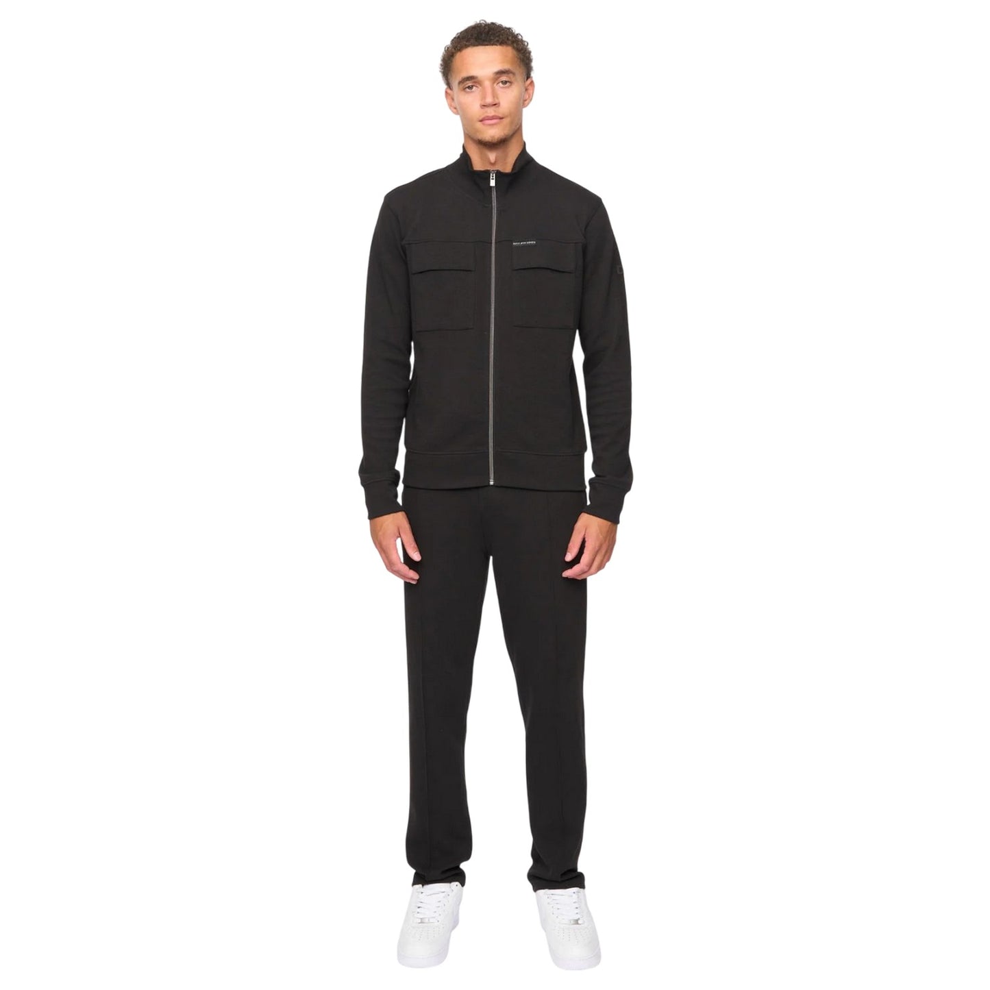 Black - Lifestyle - Duck and Cover Mens Tames Jogging Bottoms