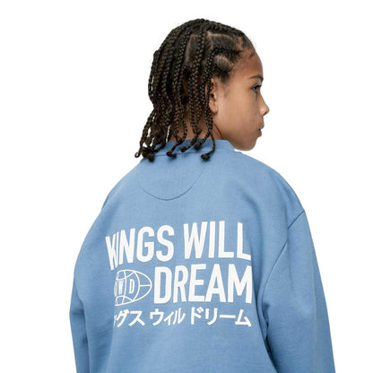Blue - Lifestyle - Kings Will Dream Boys Studio Title Crew Neck Sweatshirt