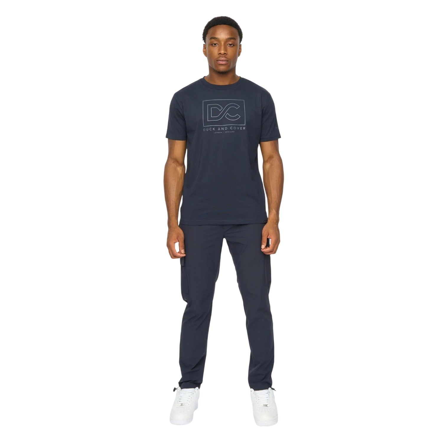 Navy - Lifestyle - Duck and Cover Mens Rampmoore T-Shirt