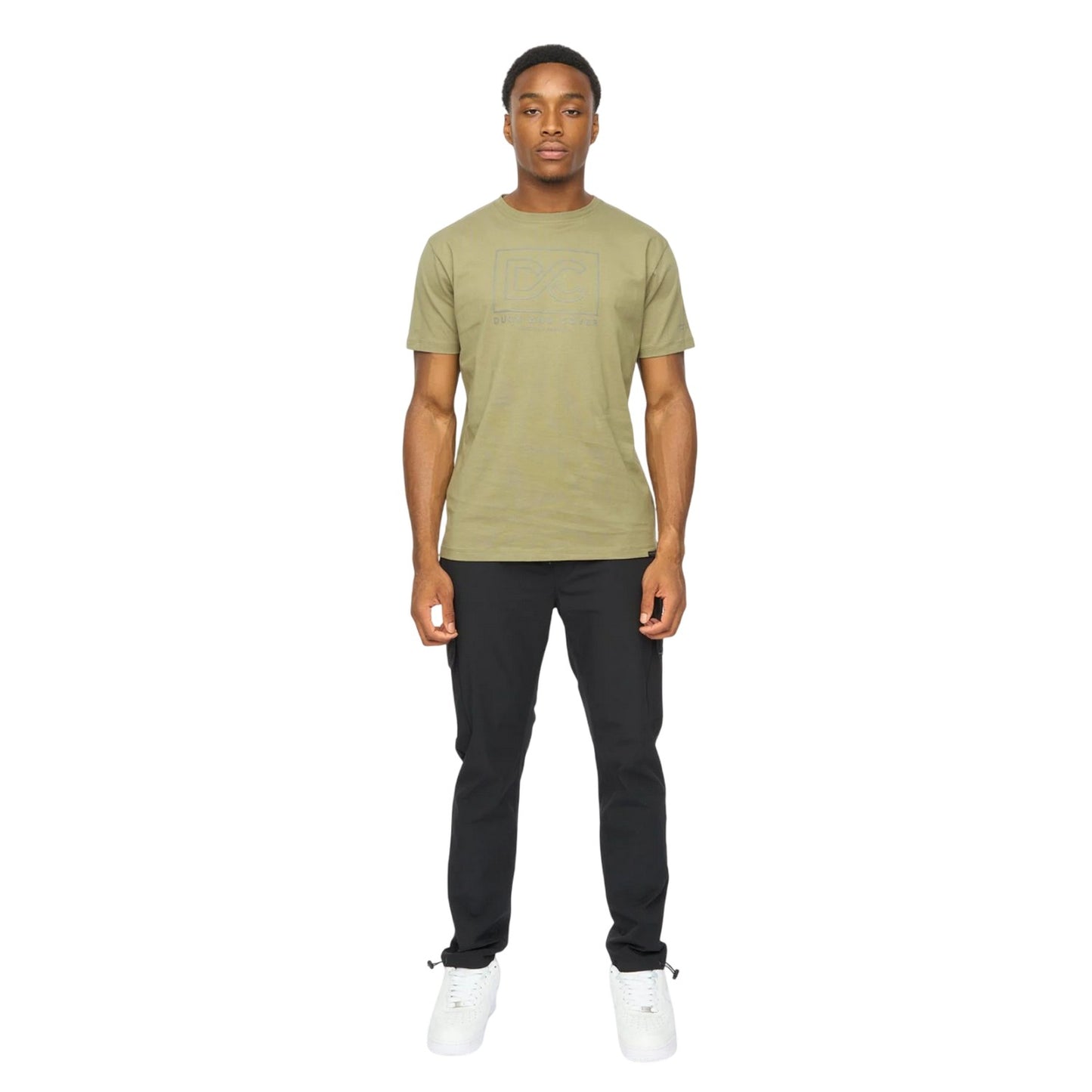 Olive - Lifestyle - Duck and Cover Mens Rampmoore T-Shirt