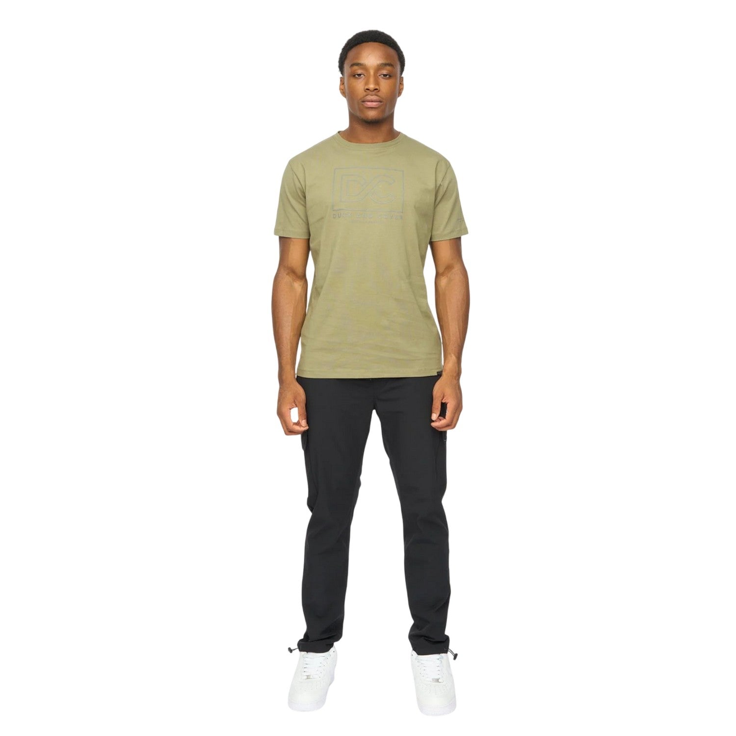 Olive - Lifestyle - Duck and Cover Mens Rampmoore T-Shirt