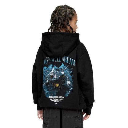 Black - Back - Kings Will Dream Boys Studio Snake Smile Hoodie
