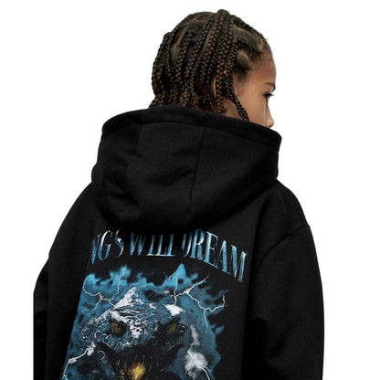 Black - Lifestyle - Kings Will Dream Boys Studio Snake Smile Hoodie