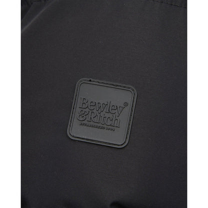 Black - Lifestyle - Bewley & Ritch Mens Northbrook Wet Look Padded Jacket