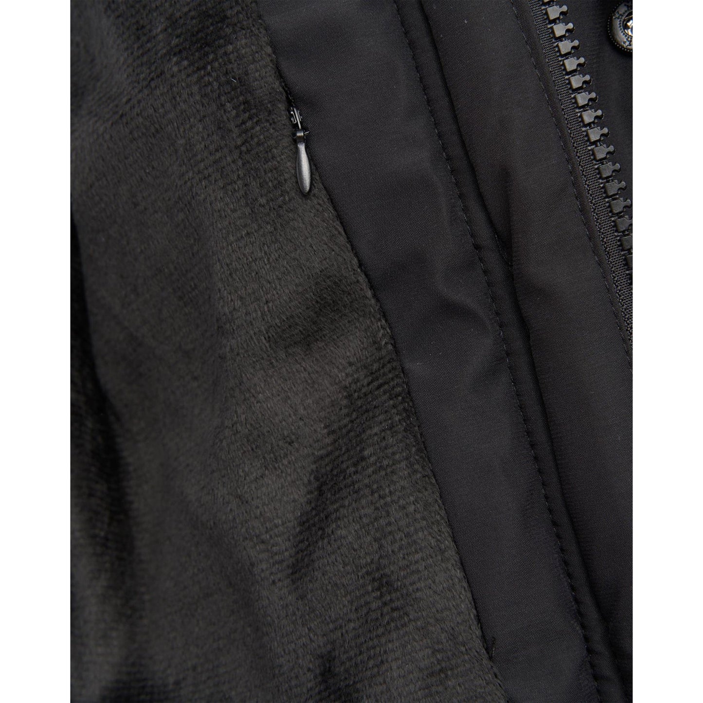 Black - Pack Shot - Bewley & Ritch Mens Northbrook Wet Look Padded Jacket