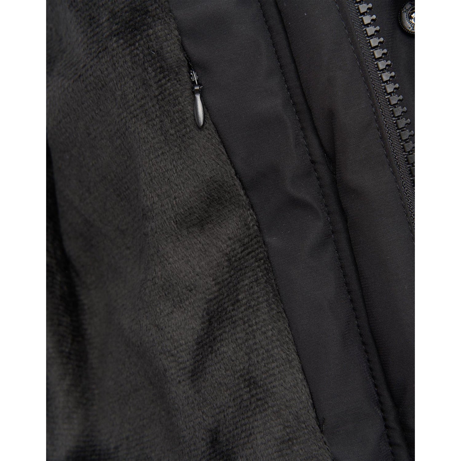 Black - Pack Shot - Bewley & Ritch Mens Northbrook Wet Look Padded Jacket
