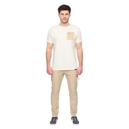 Stone - Lifestyle - Duck and Cover Mens Puretor Elasticated Waist Trousers