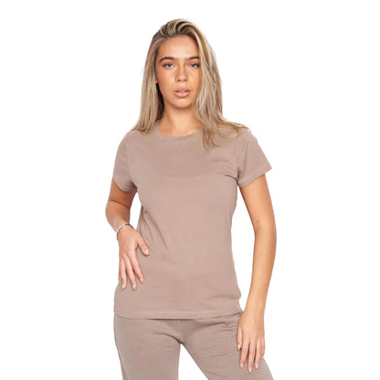 Dark Grey - Front - Juice Womens-Ladies Wynster T-Shirt