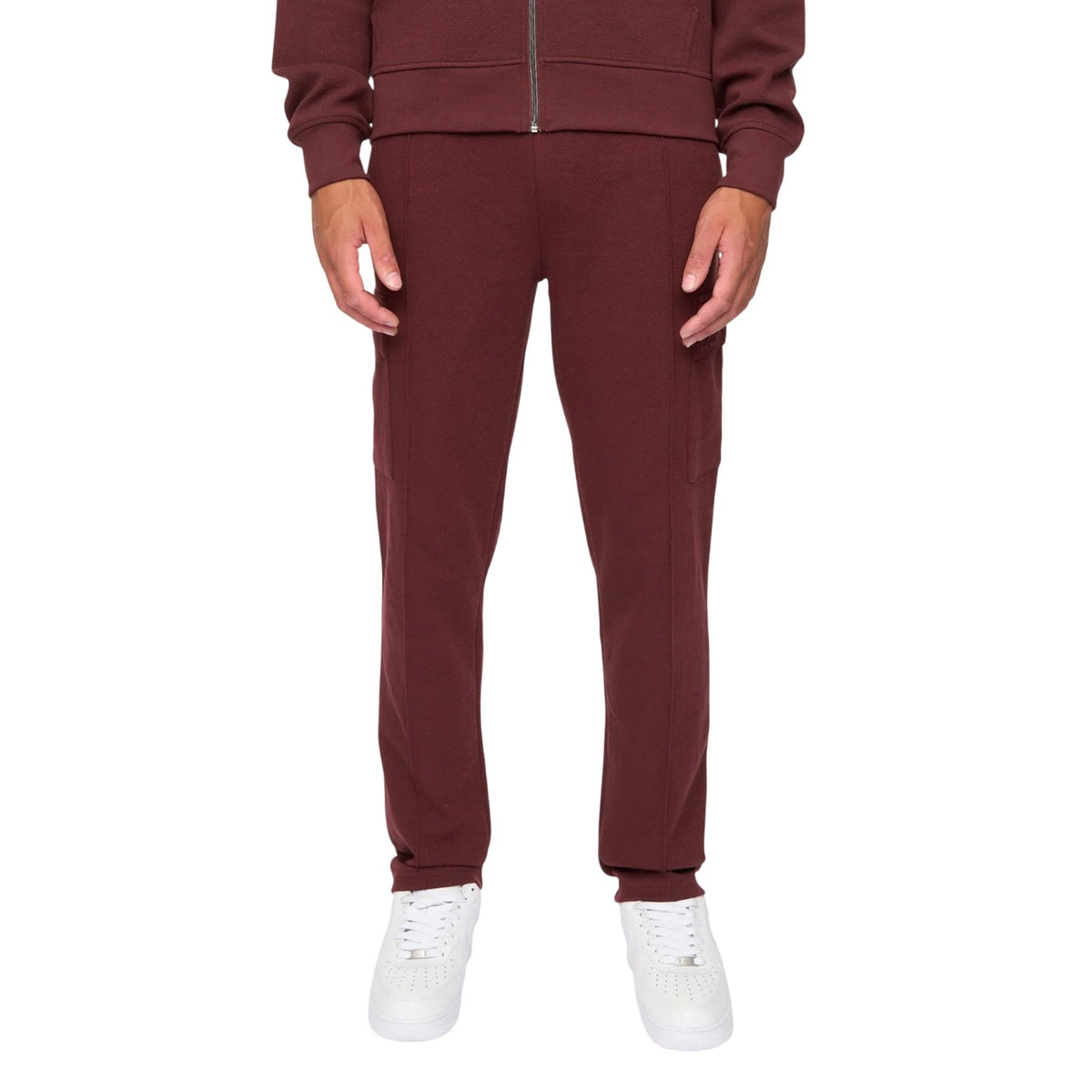 Wine - Lifestyle - Duck and Cover Mens Slellmoore Tracksuit Set