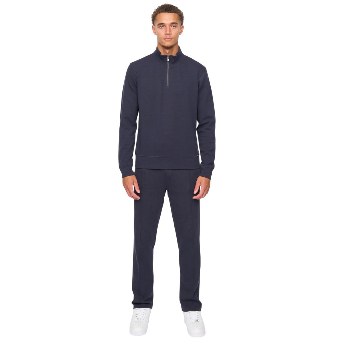 Navy - Front - Duck and Cover Mens Slellmoore Tracksuit Set