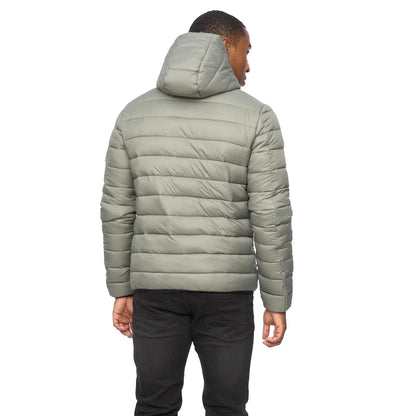 Sage - Back - Crosshatch Mens Gattering MVE Padded Jacket