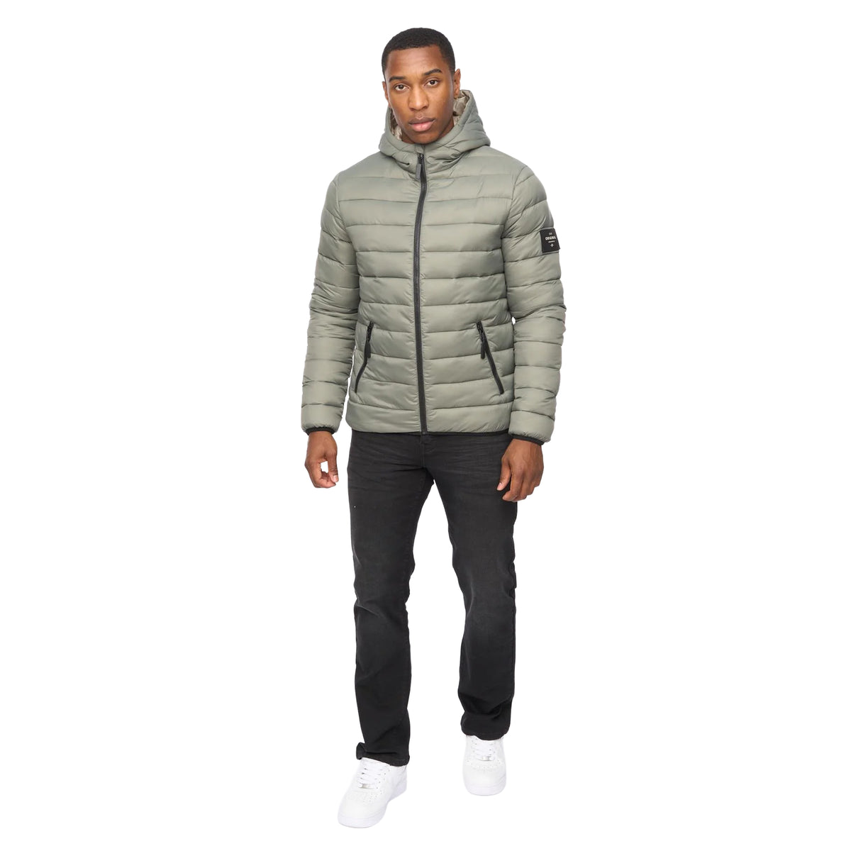Sage - Lifestyle - Crosshatch Mens Gattering MVE Padded Jacket
