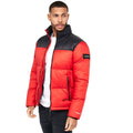 Red - Front - Duck and Cover Mens Synmax 2 Quilted Jacket