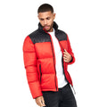 Red - Side - Duck and Cover Mens Synmax 2 Quilted Jacket