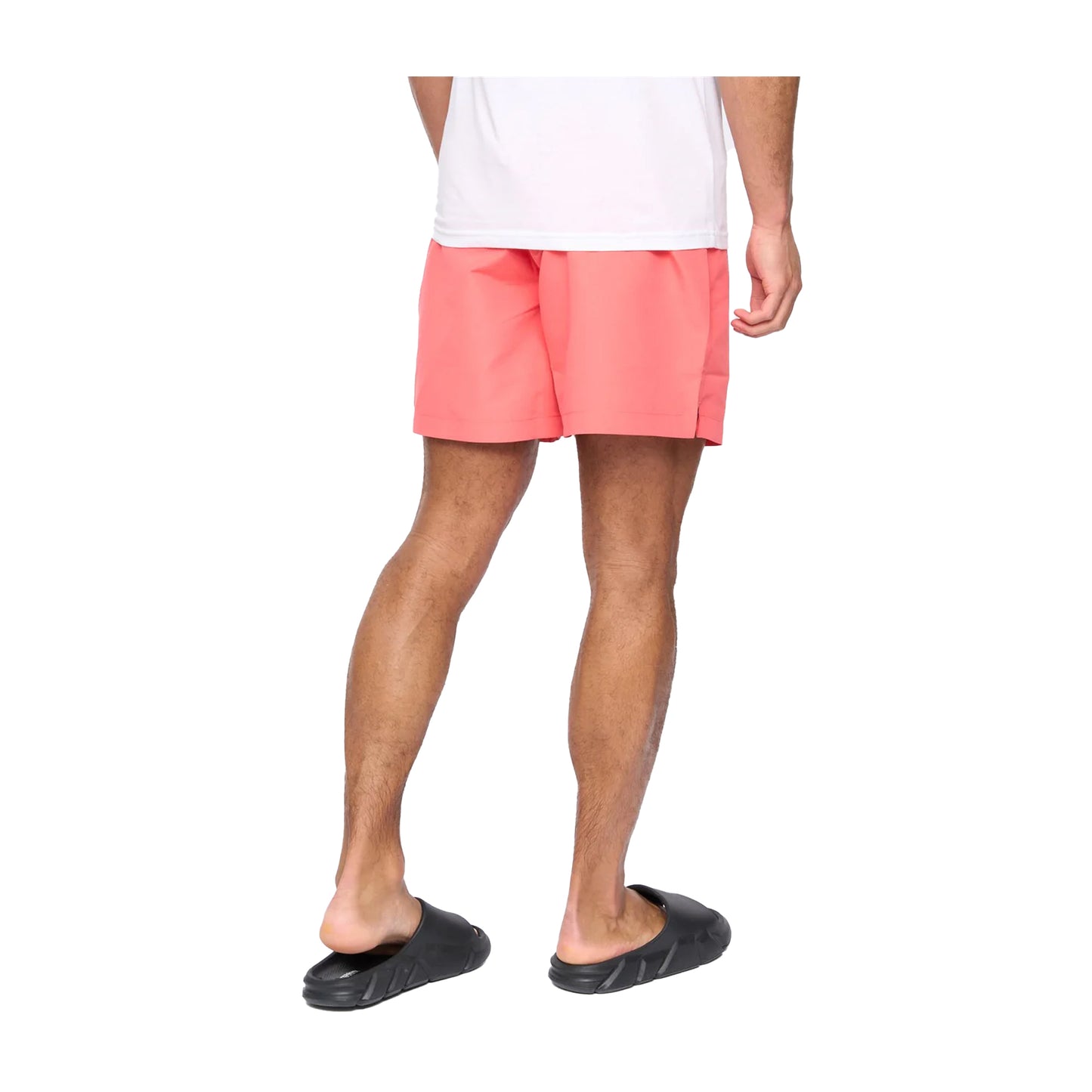Coral - Back - Henleys Mens Henpool Swim Shorts