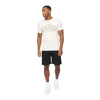 Black - Lifestyle - Crosshatch Mens Blansmoore Elasticated Regular Casual Shorts