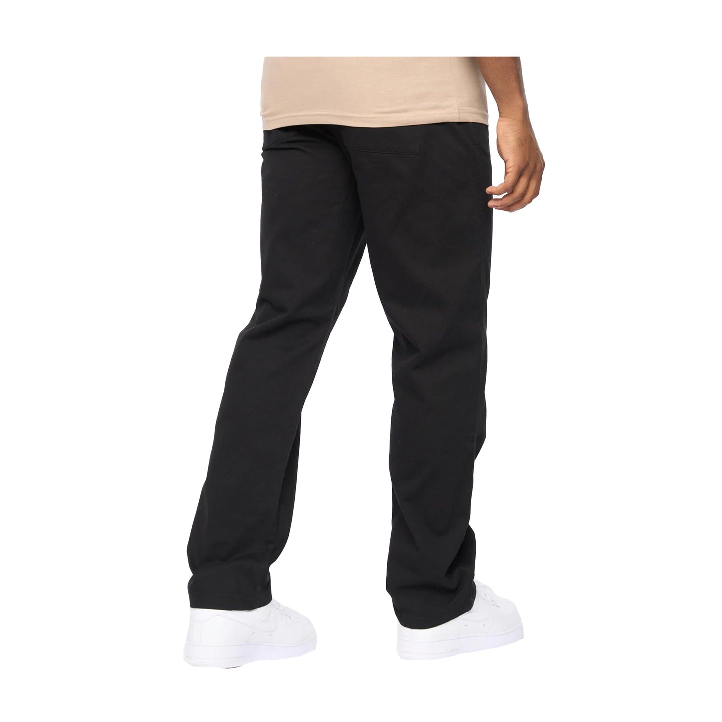 Black - Back - Crosshatch Mens Blansmoore Trousers