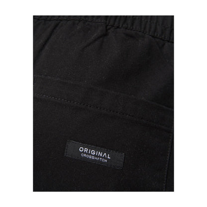 Black - Side - Crosshatch Mens Blansmoore Trousers