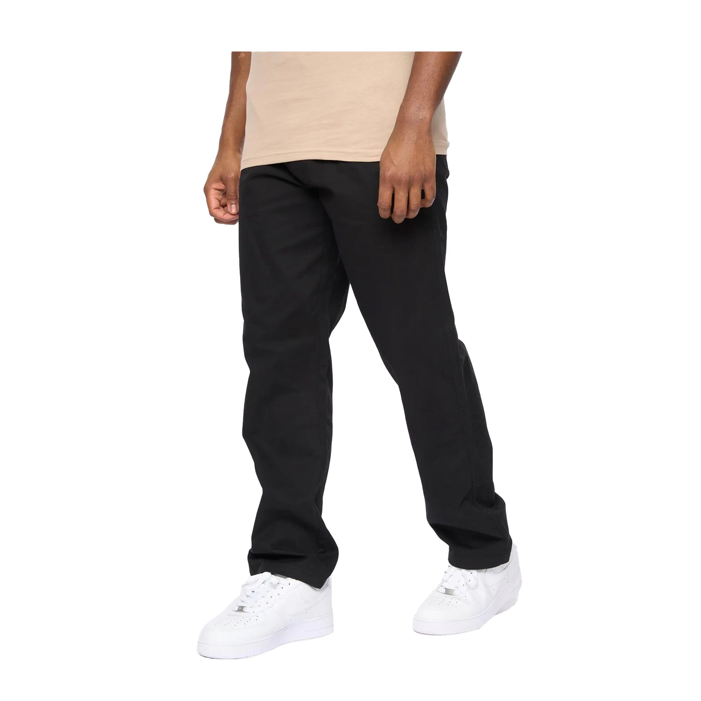 Black - Front - Crosshatch Mens Blansmoore Trousers